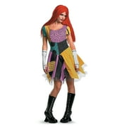 Disguise Womens Nightmare Before Christmas Fab Ragdoll Sally Dress Deluxe Costume - Size Medium